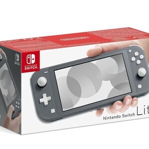 Nintendo Switch Lite - Gray (new, opened once, never used, bought in error)